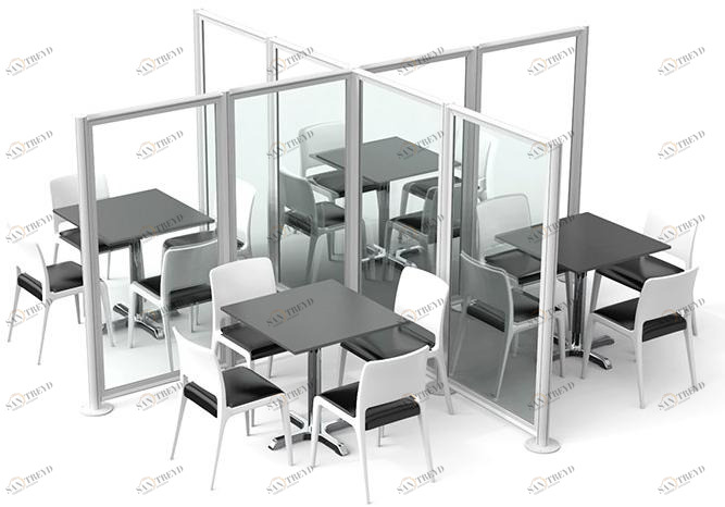 Sprech Модульная перегородка из алюминия и поликарбоната sun-id-1398801