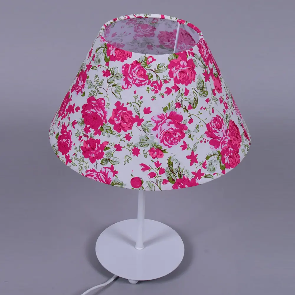 Настольная лампа Прованс цвет бело-розовый Santreyd STLM-2070659 - Вид №1