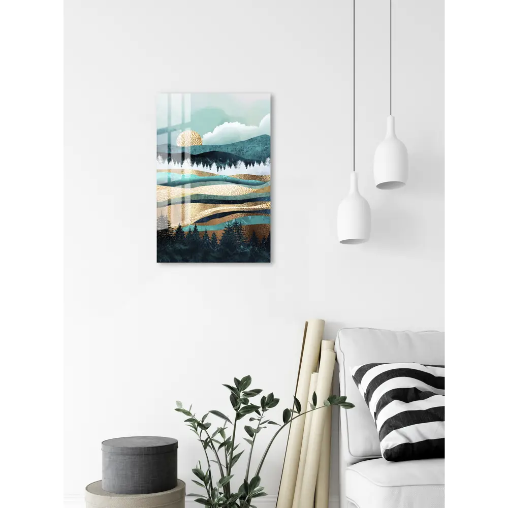 Картина на стекле «Таинственный лес» 40x60 см 82977324 STLM-2136545 ARTABOSKO  - Вид №5