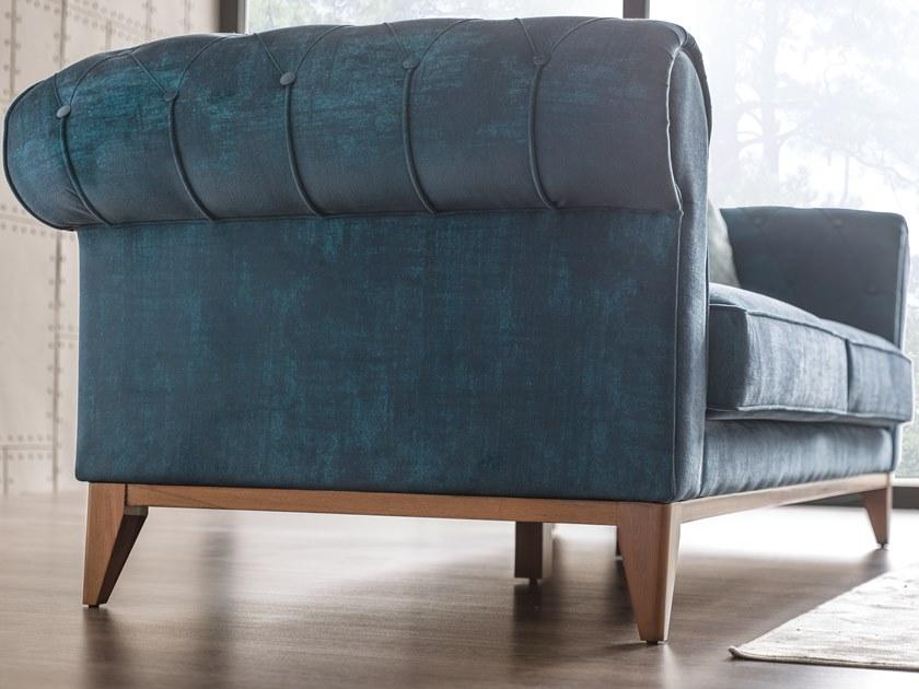 Enza Home Тафтинговый 3-местный диван из ткани Chelsea sun-id-1381526 - Вид №13