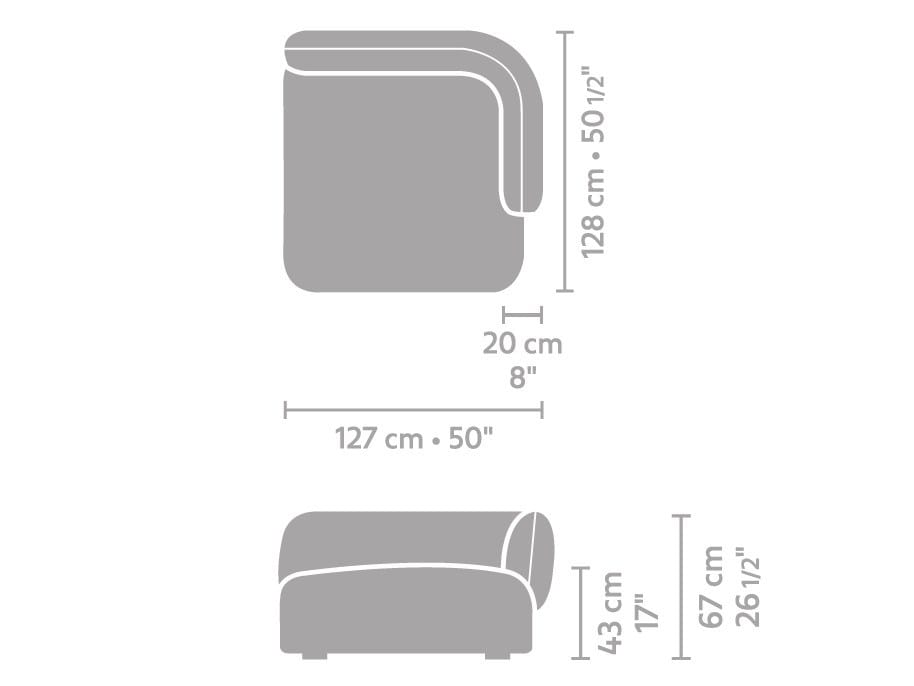 Ткань диван Linteloo Arp ARCH-00137465 - Вид №5