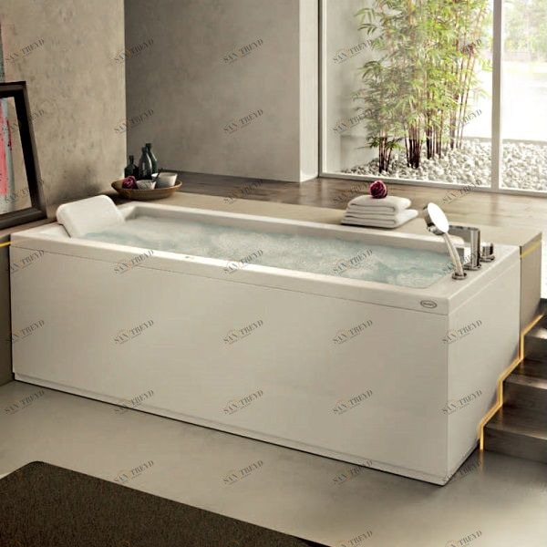 Ванна с гидромассажем "RAINBOW" Energy 180 без панелей 9L43-782 Sx Jacuzzi 9L43782SX