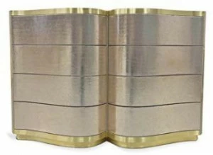 KOKET Комод из латуни со встроенными ручками Poem