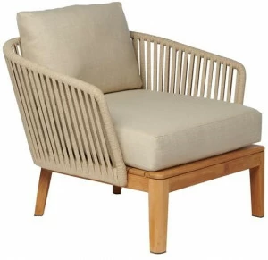 TRIBÙ Садовое кресло из ткани с подлокотниками Mood