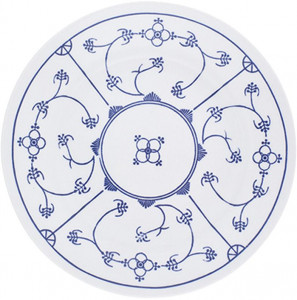 453403A75019H Традиционная пища блюдо 26 см синий Сакс Kahla-porzellan