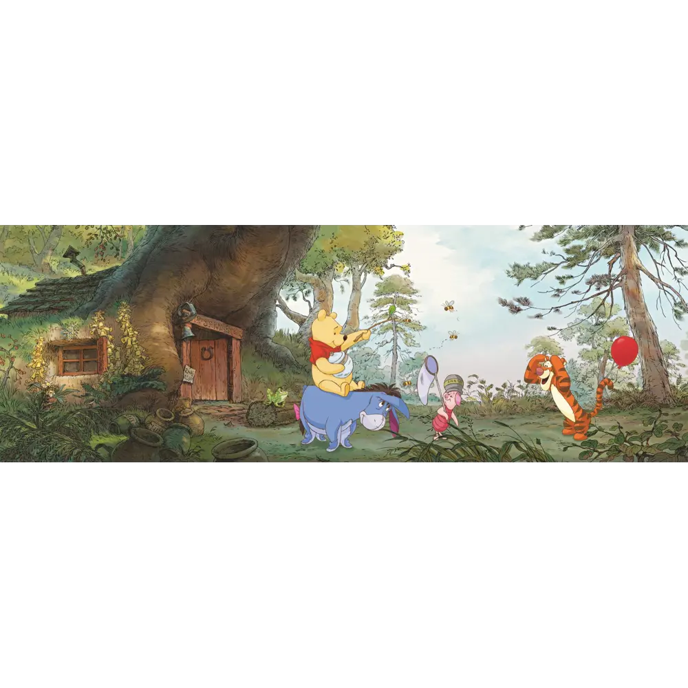 Фотообои бумажные 368х127 см Винни-Пух Km4-413 Komar Disney/Marvel/Star Wars STLM-2074960