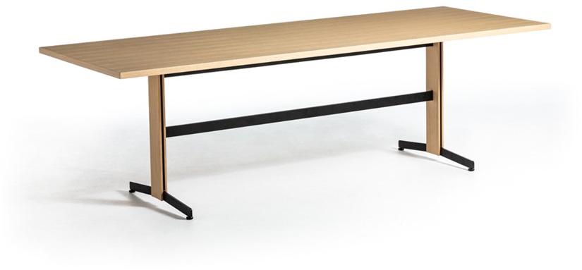 arrmet Прямоугольный стол из фанерованной древесины Piana 1069 - Вид №2