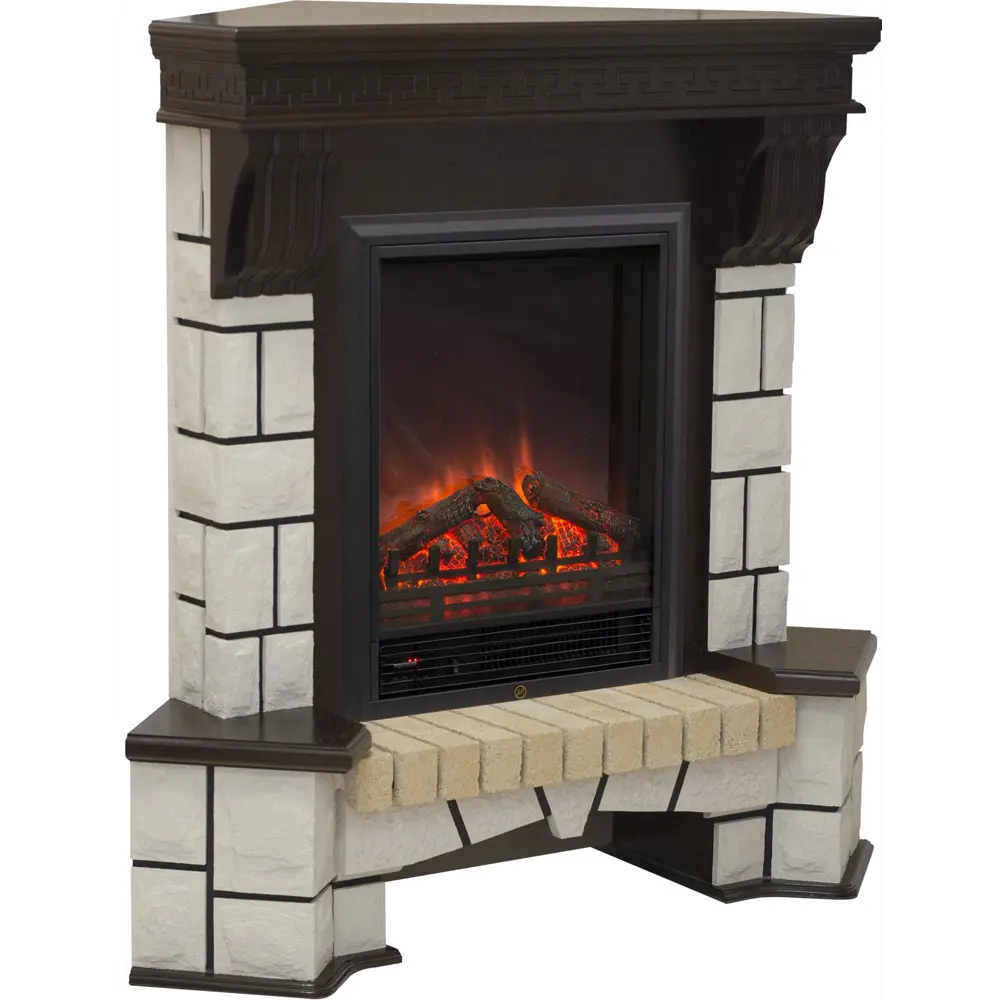 Обрамление угловое Stone под стандартный очаг REALFLAME STLM-2169142 - Вид №7