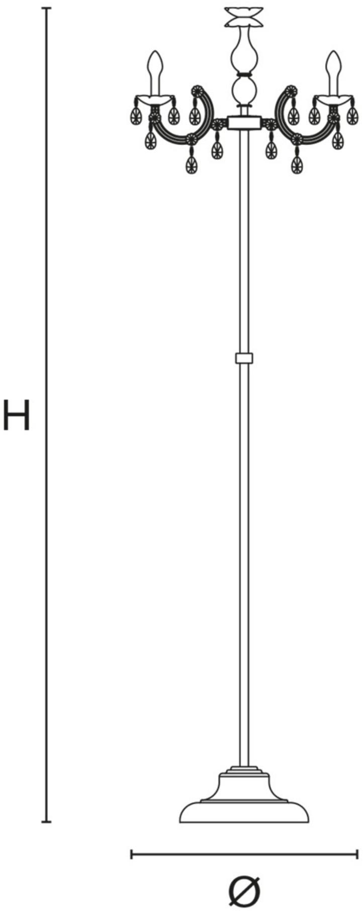 Masiero Торшер напольный в pmma Drylight Stl6 - Вид №2