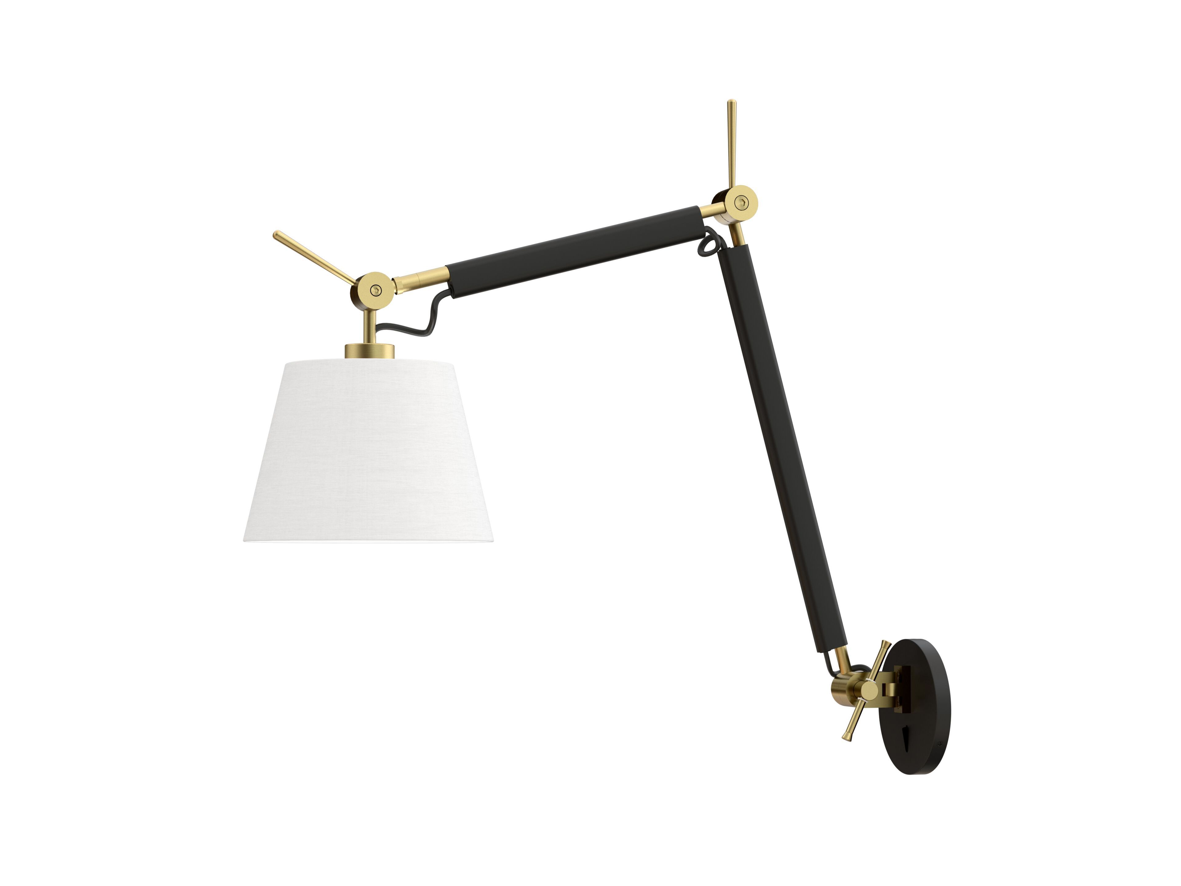 Металлический настенный светильник с гибкой рукояткой Valaisin Grönlund Visual ARCH-00037882