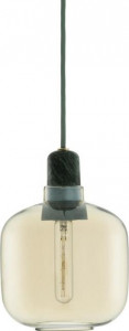 502117 Amp Lamp Small EU Gold / Green Normann Copenhagen