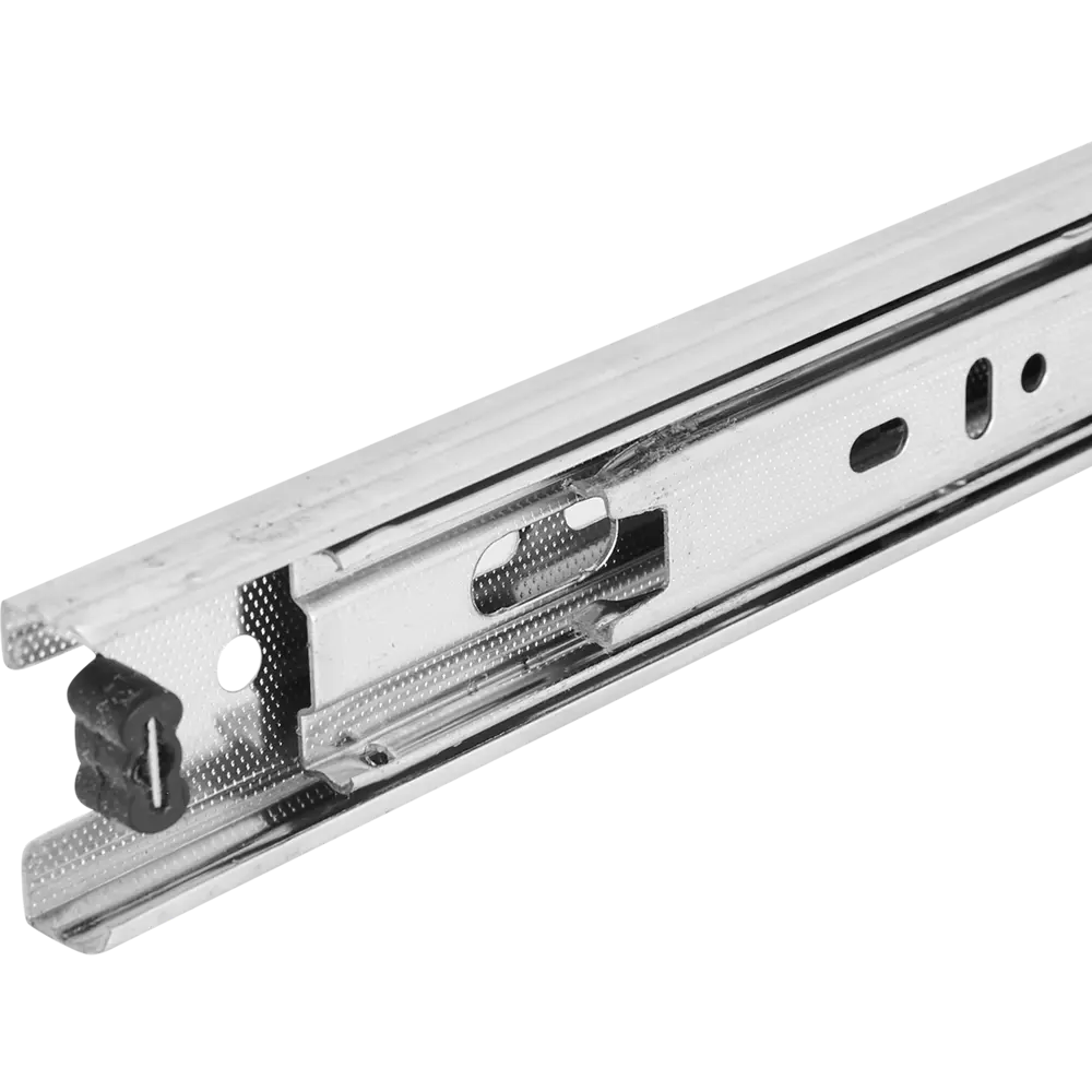 Комплект шариковых направляющих полного выдвижения EDS Chrome EDS-35 35/350 мм сталь, цвет серебро 85075490 STLM-2207262 Santreyd  - Вид №1