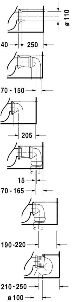 210409 Компакт унитаз с бачком Белый Duravit Starck 3 Германия - Вид №2
