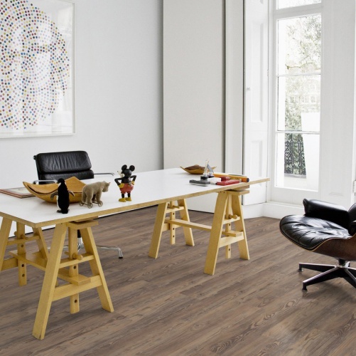 Пробка Wicanders Authentica Antique Smoked Pine (Гладкая) 1220х185 мм E1XB001 - Вид №42