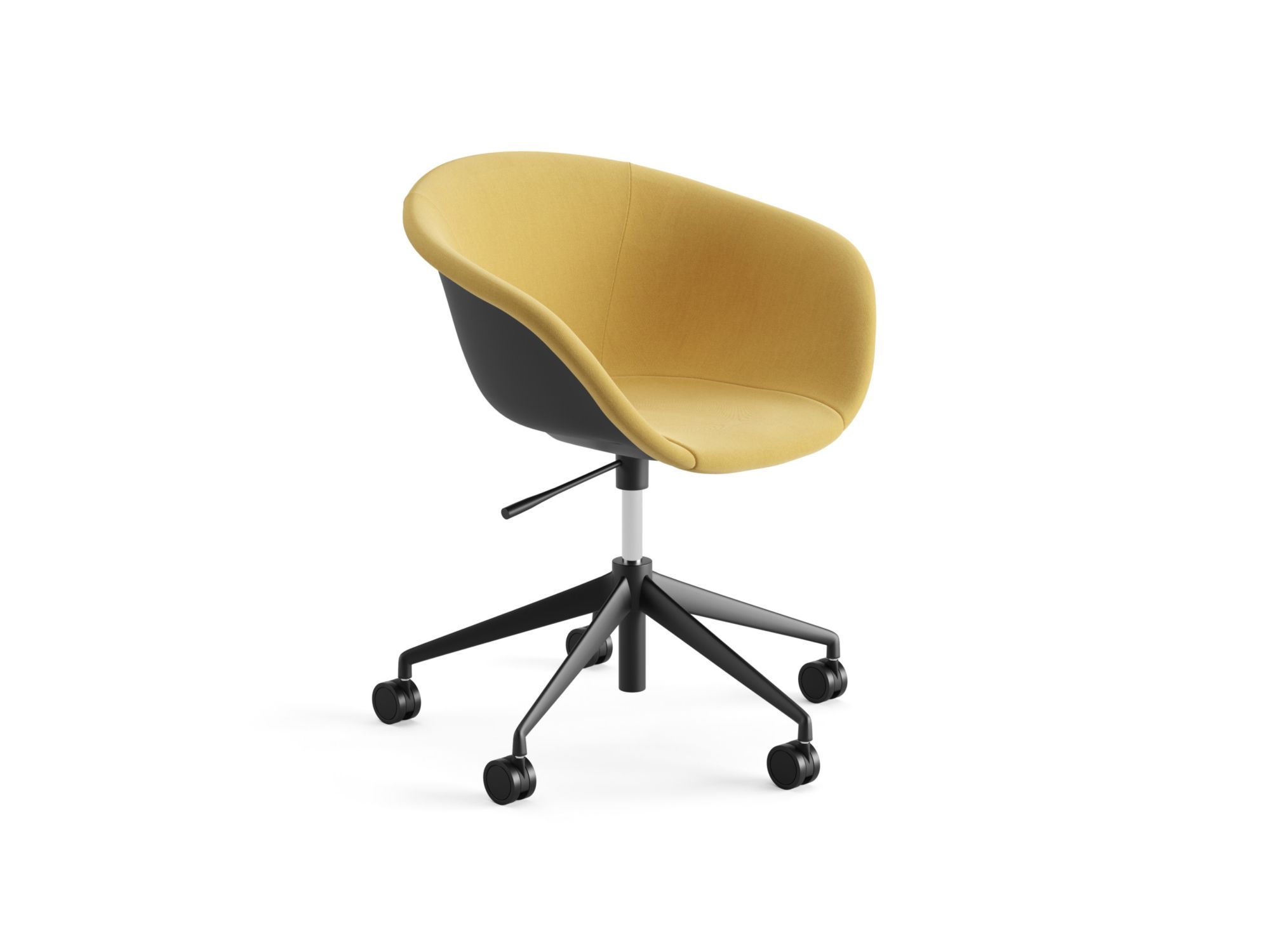 5-спицевое частично покрытое кресло с колесами Arper Duna 02 ARCH-00136880 - Вид №2