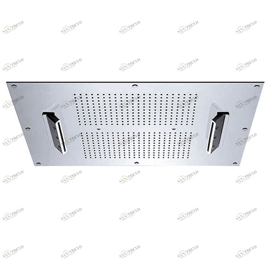 Верхний душ 700 х 500 мм JOERGER ДУШЕВЫЕ ГАРНИТУРЫ 649.14.660.000