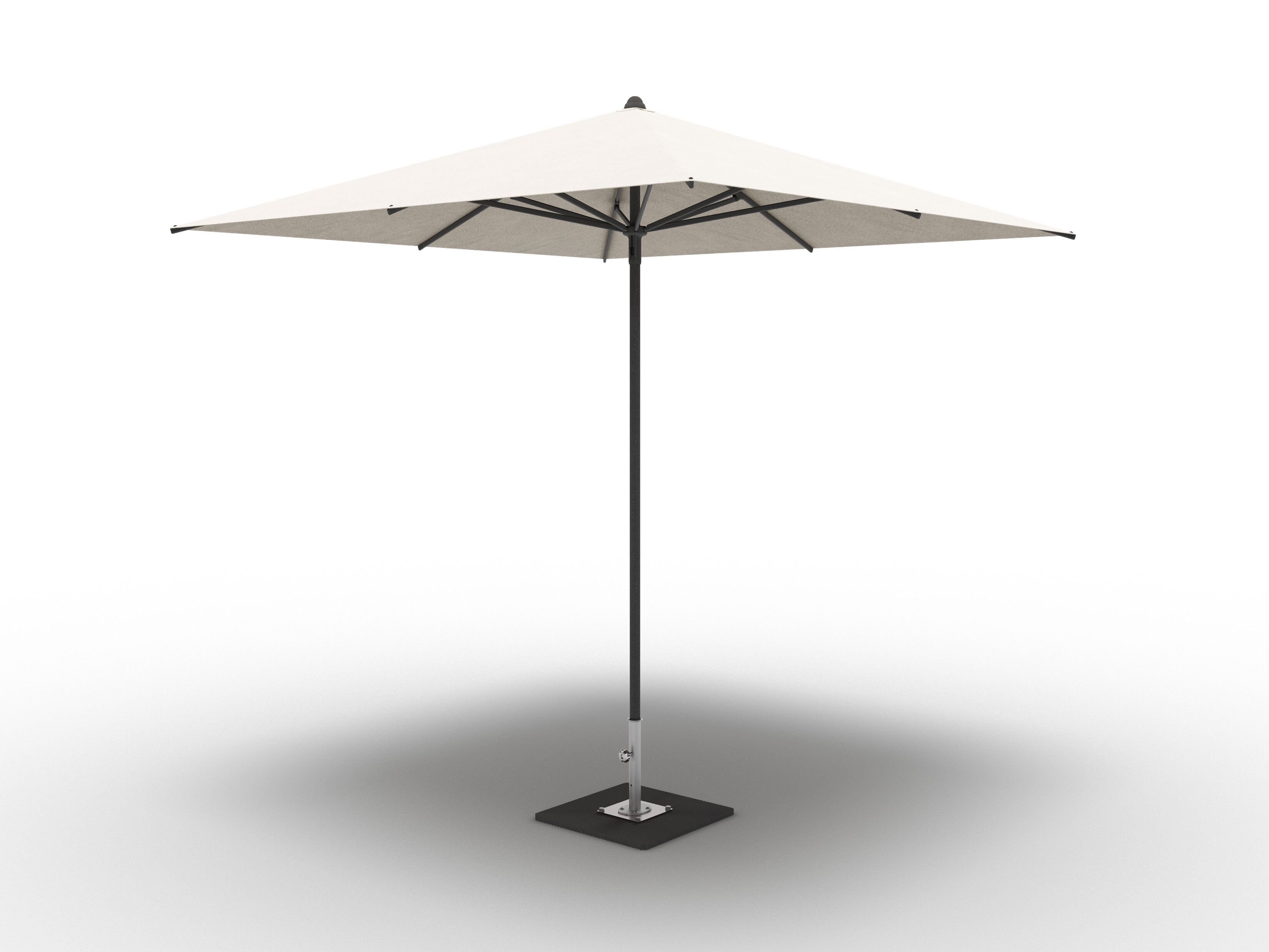 Зонтик из анодированного алюминия и акриловой ткани Crema Outdoor CRONO ARCH-00079578 - Вид №3