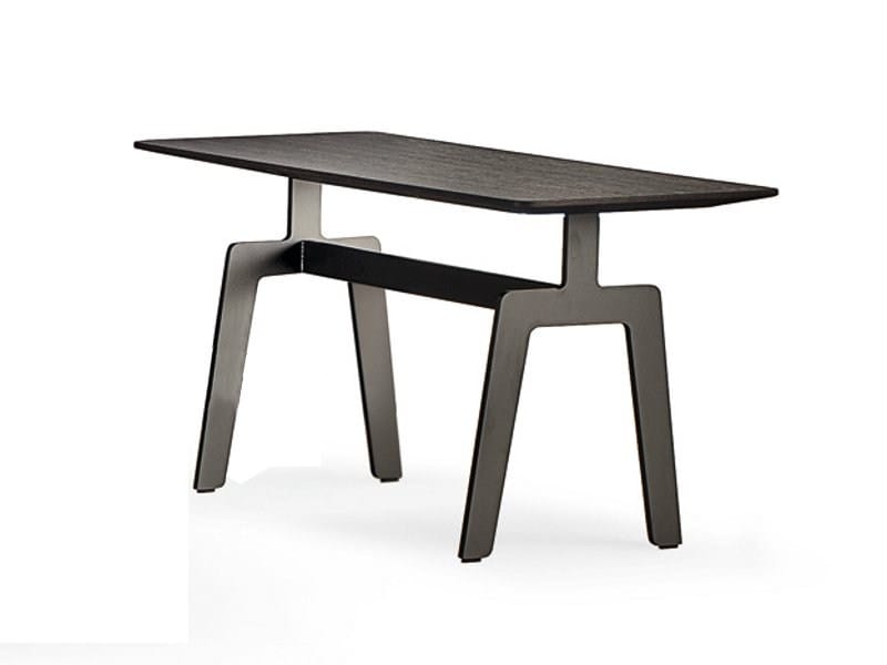 Журнальный столик из дуба для гостиной Poliform ARCH-00136139