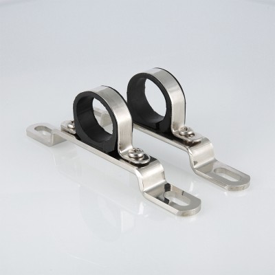 VTc.130.INS.0800 Пара низких кронштейнов для коллекторов из нержавеющей стали Valtec 1 1/2"  - Вид №1