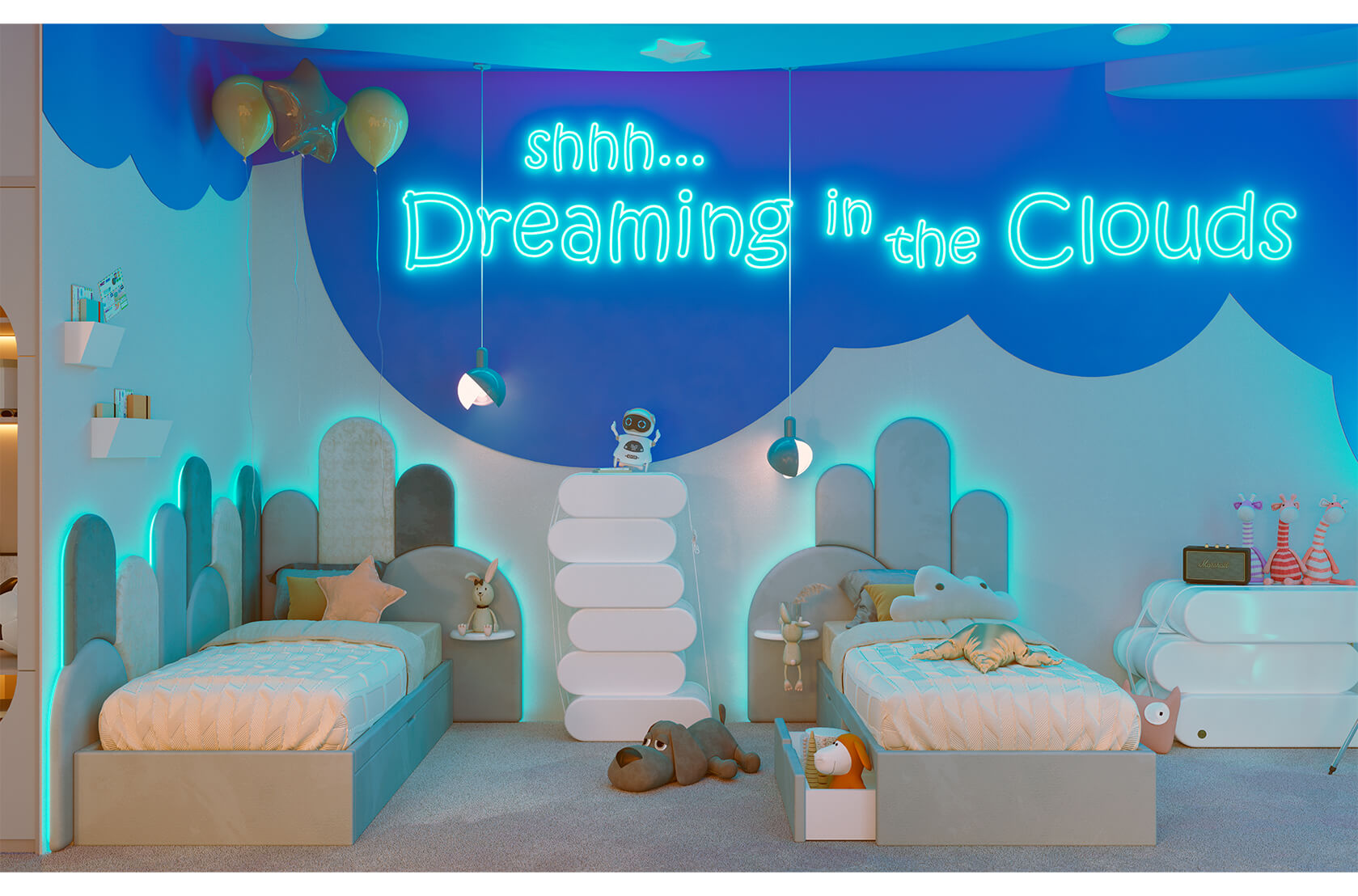 CIST600 Комоды детские Облако 3 ящика Circu  - Вид №9