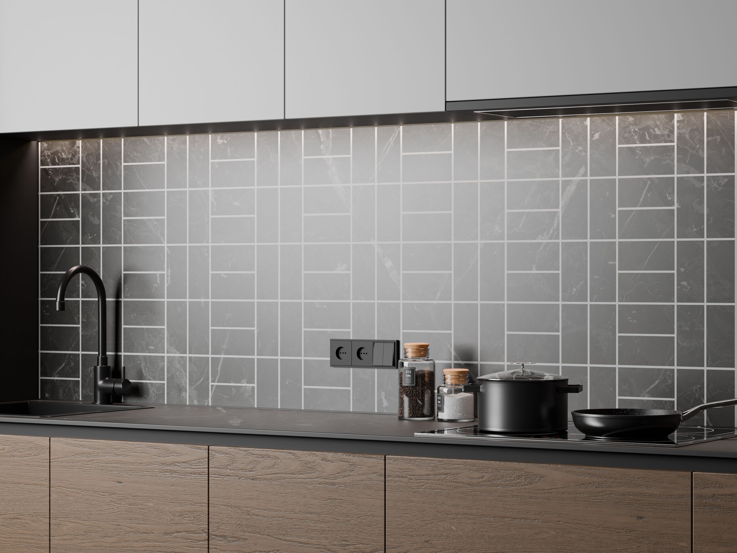 Спинка для кухни HPL MaxForm Customization ARCH-00118516 - Вид №4