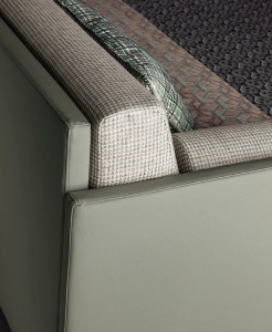 Диван-кровать из ткани