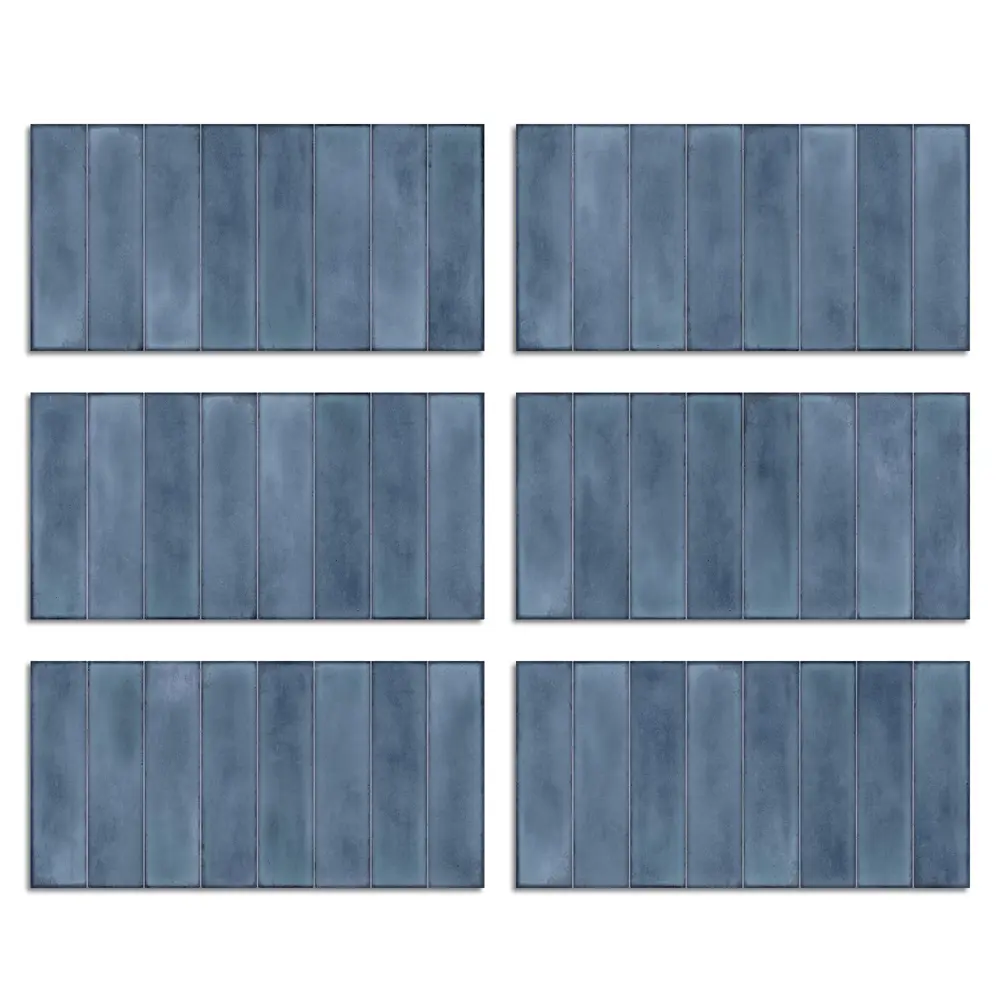 Настенная плитка KREAFORTA Cascada 29.8x59.8 1.425м цвет синий STLM-2059310 - Вид №2