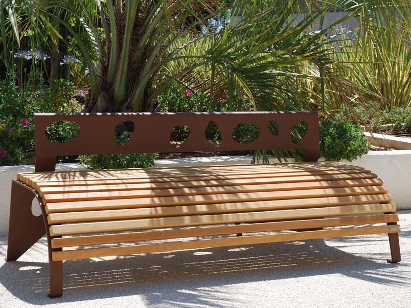 CYRIA Скамья со спинкой Green palacio sun-id-1375219 - Вид №2