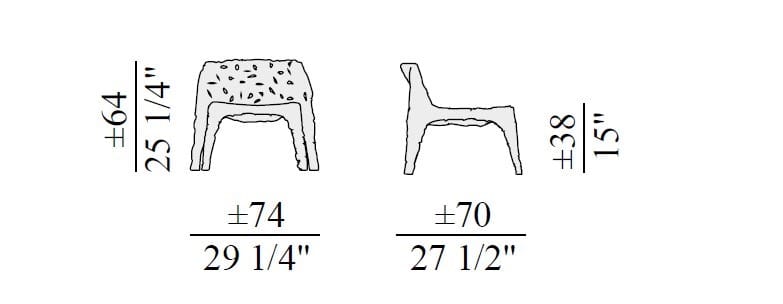 Кресло Edra для улицы ARCH-00007269 - Вид №3