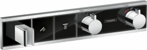 15355600 RainSelect Термостат для скрытого монтажа на 2 функции со встроенным держателем для душа Hansgrohe