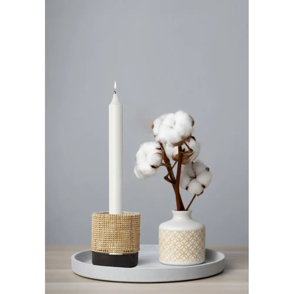 Подсвечник KB31-5823 стекло цвет бежевый Santreyd STLM-2174952 - Вид №2