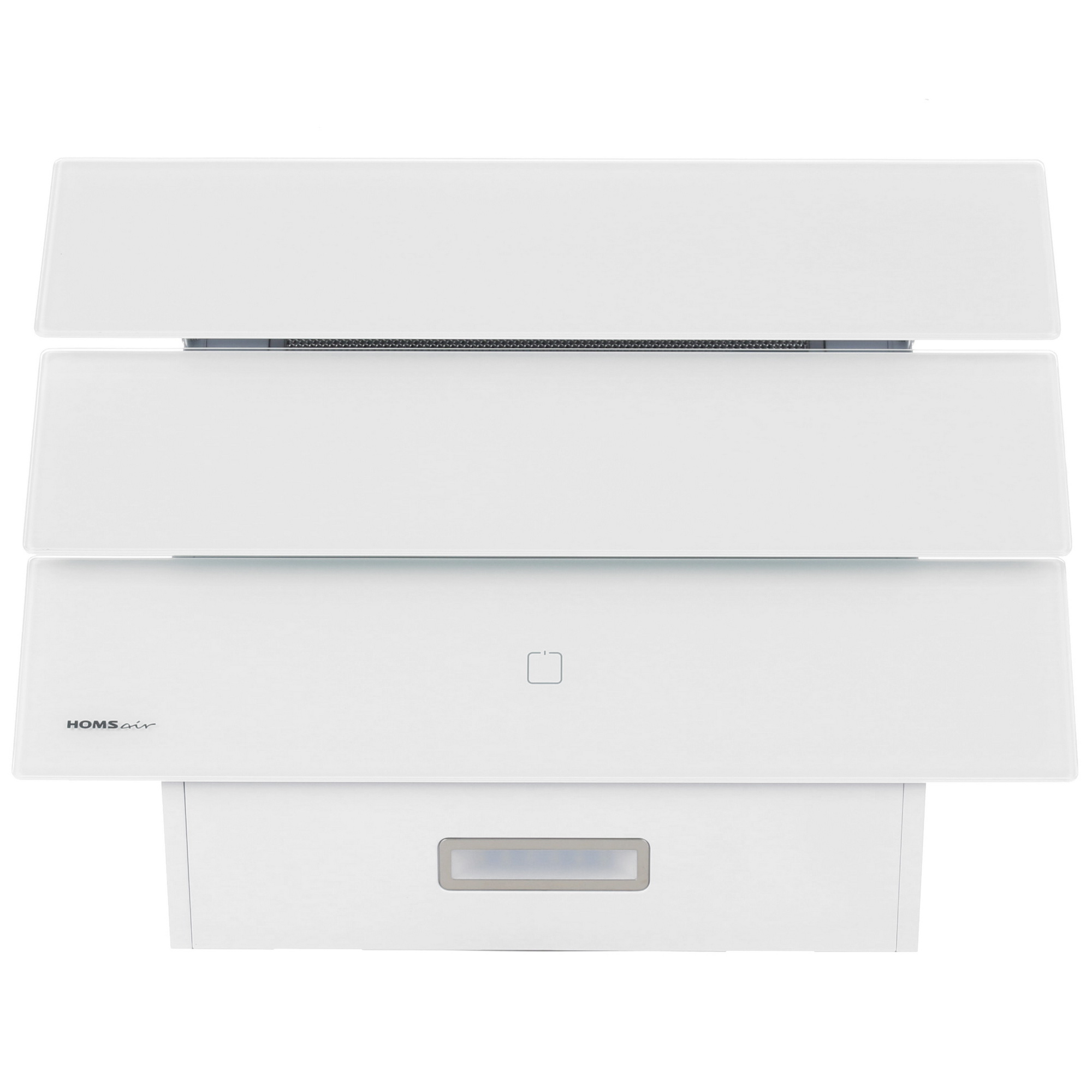 8160098 Вытяжка наклонная HOMSair VERTICAL 60 белый/белый STDN-0132093 - Вид №1