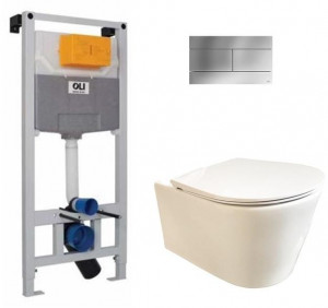 S333661 Подвесной унитаз настенный Белый Sanitana  Португалия