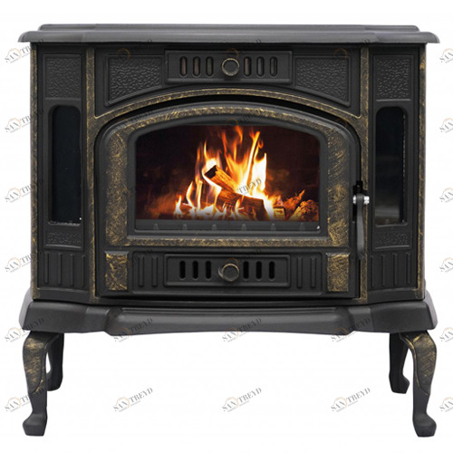 Чугунная печь-камин НМК Сибирь-10 6658