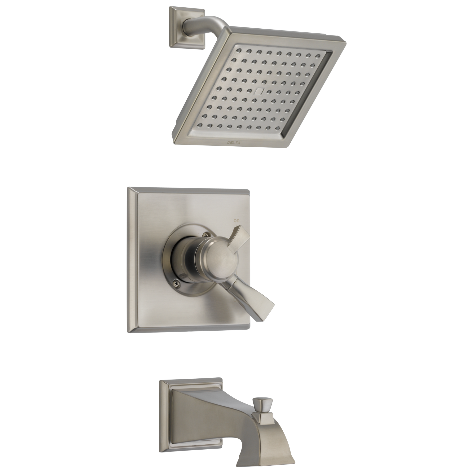 T17451-SS Для ванны и душа Monitor® 17 Series Delta Faucet Dryden Нержавеющая сталь 