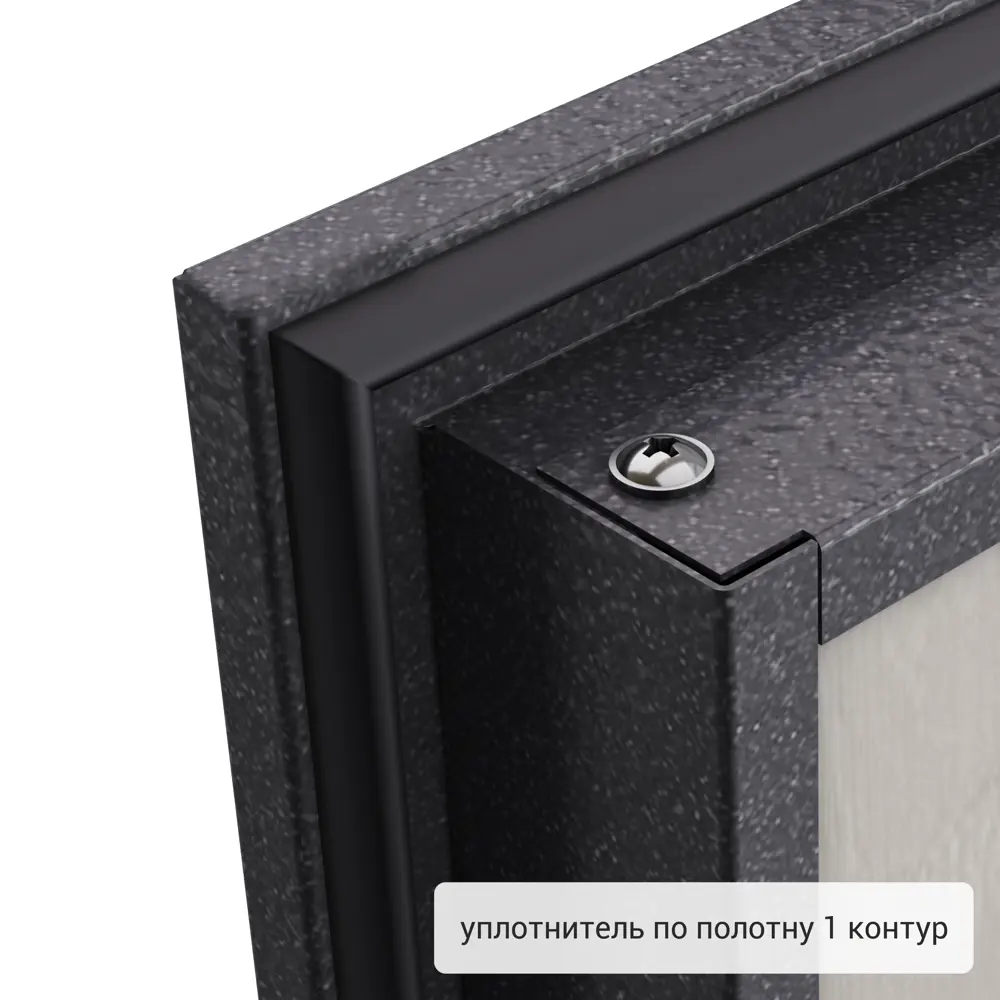 Дверь входная металлическая Берн 86x205 см левая цвет белое дерево TOREX STLM-2055351 - Вид №10