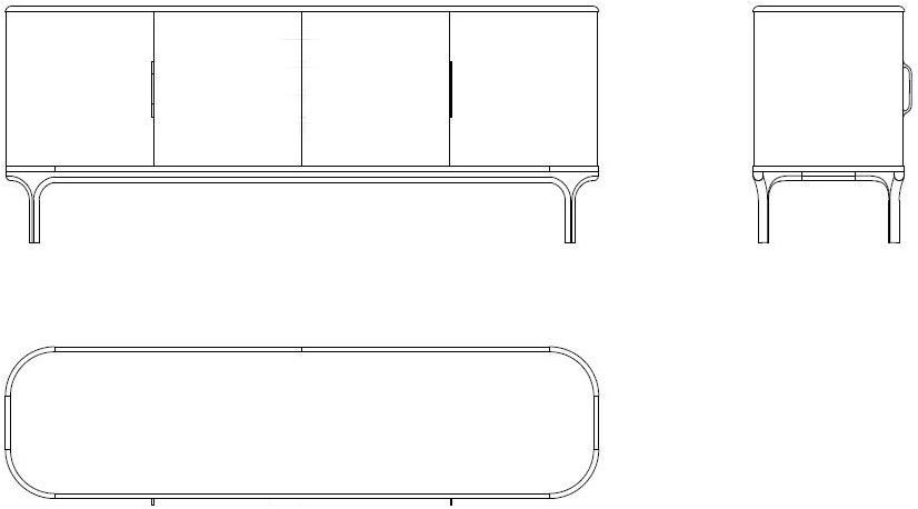 Morelato Комод из ясеня Joyce 1738/f - Вид №7