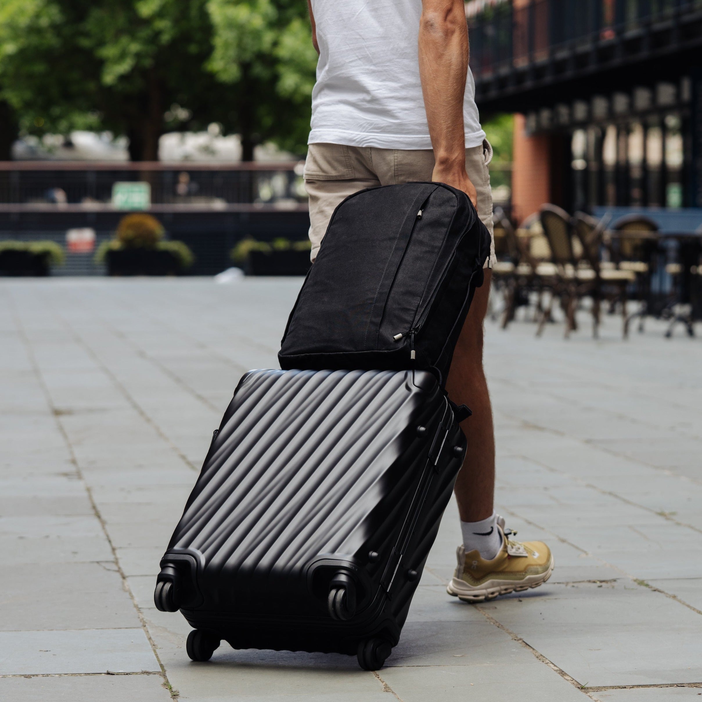 W301BLA-CHA-STE Everyday Pack 21 л — уголь / нержавеющая сталь Wingback  - Вид №23