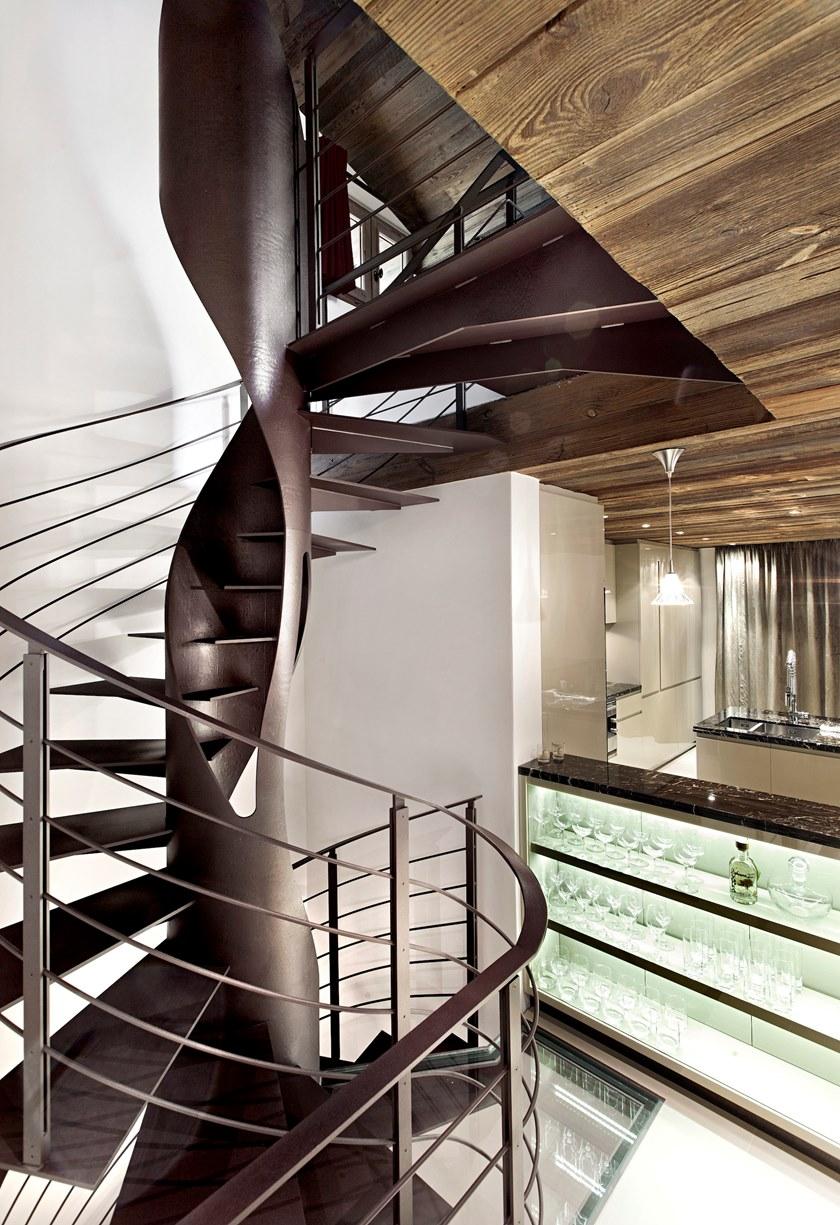 Officine Sandrini Металлическая винтовая лестница sun-id-1447826 - Вид №9