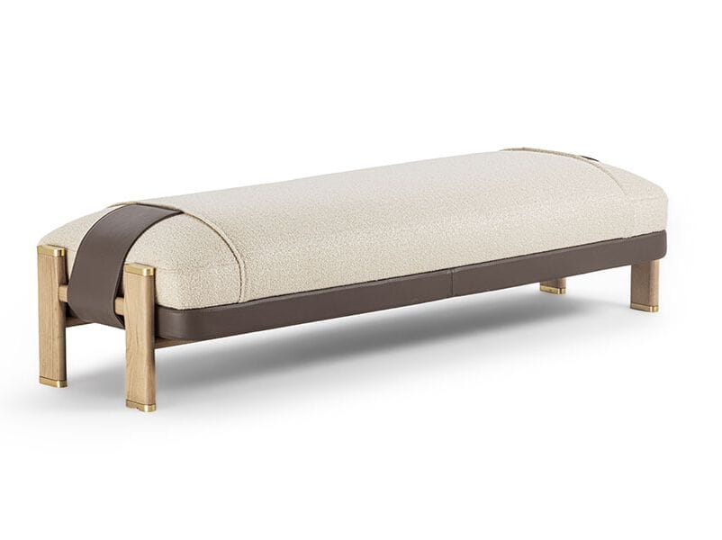 Скамейка из ткани Vittoria Frigerio BRERA ARCH-00061685