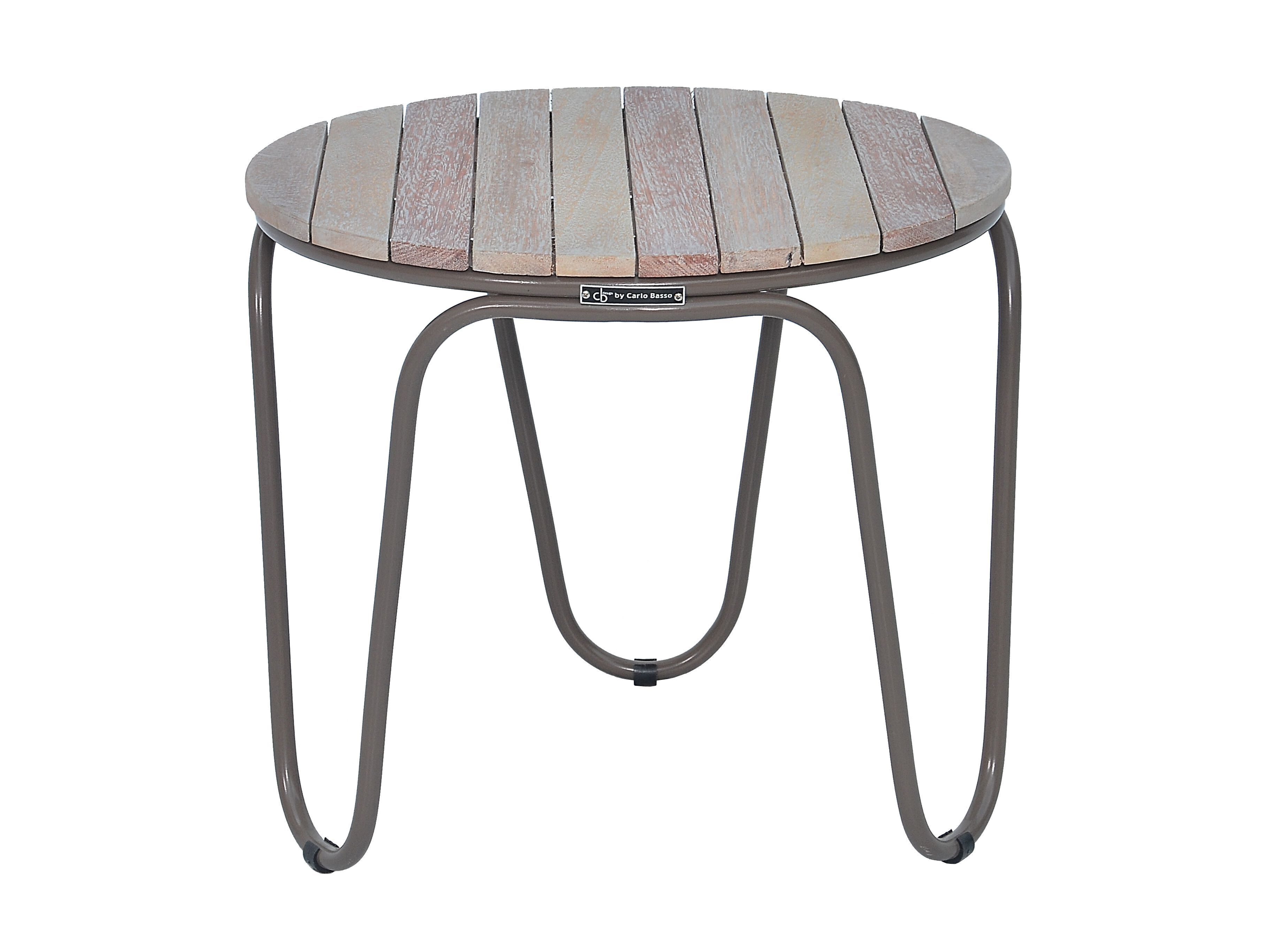 Круглый деревянный журнальный столик для сада cbdesign Lucie ARCH-00118817 - Вид №8