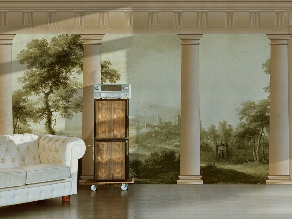 Обои с рисунком Jannelli&Volpi CAMERA CON VISTA 2 ARCH-00046687