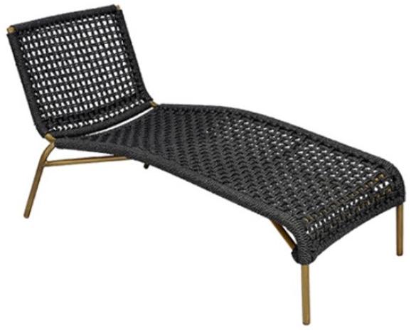 cbdesign Садовый шезлонг из синтетического волокна Lara N413n1 - Вид №1