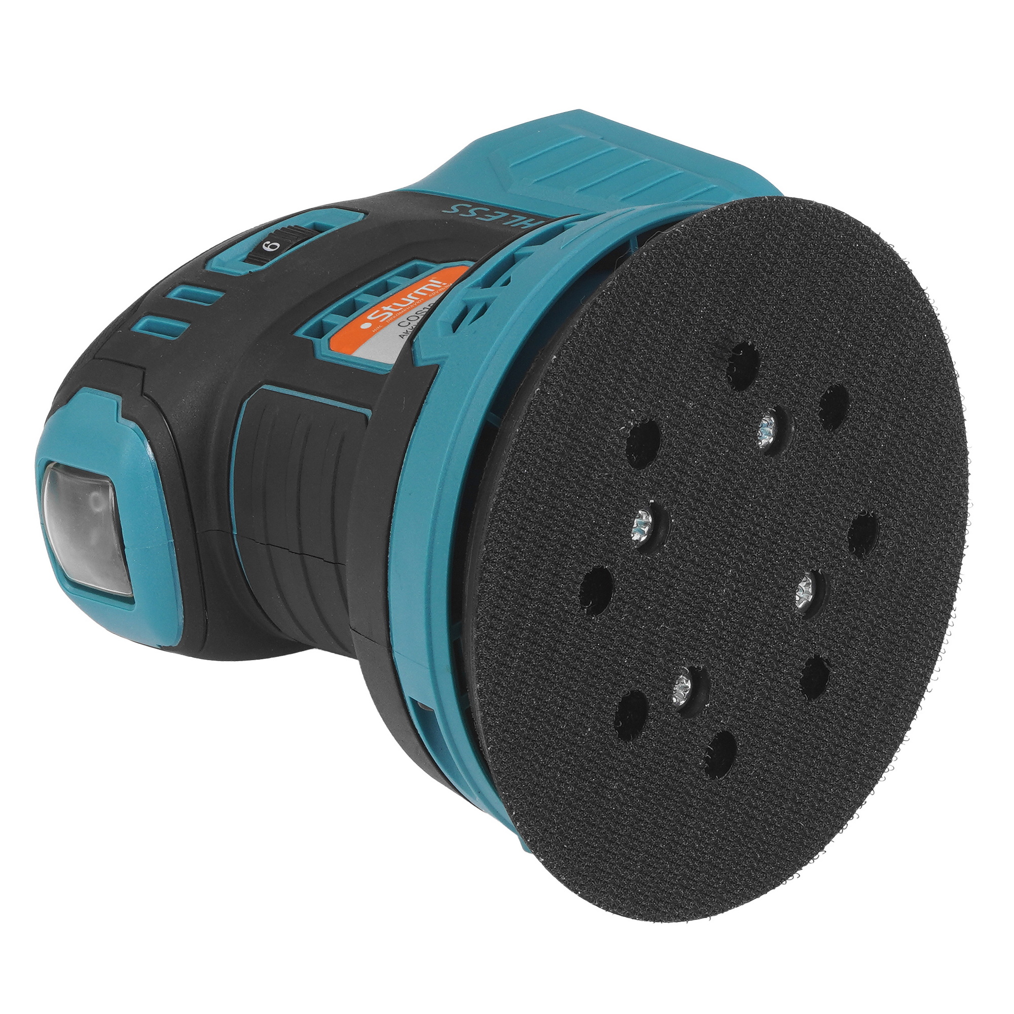 Эксцентриковая шлифмашинка Sturm! COS18125 1BatterySystem 18V  , Без ЗУ, Без АКБ 9220805 STDN-0004428 - Вид №5