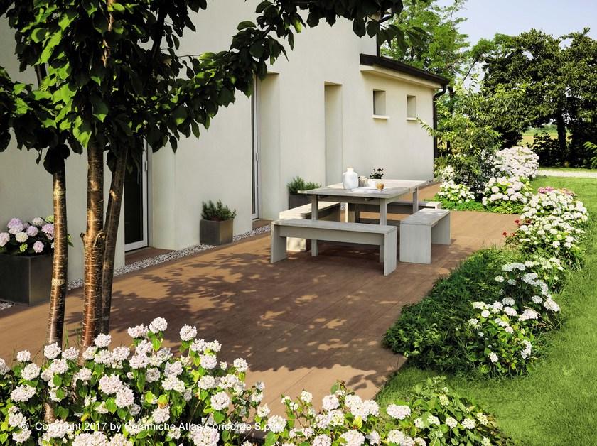 Atlas Concorde Наружный пол из керамогранита с имитацией дерева Nid sun-id-1418546 - Вид №7