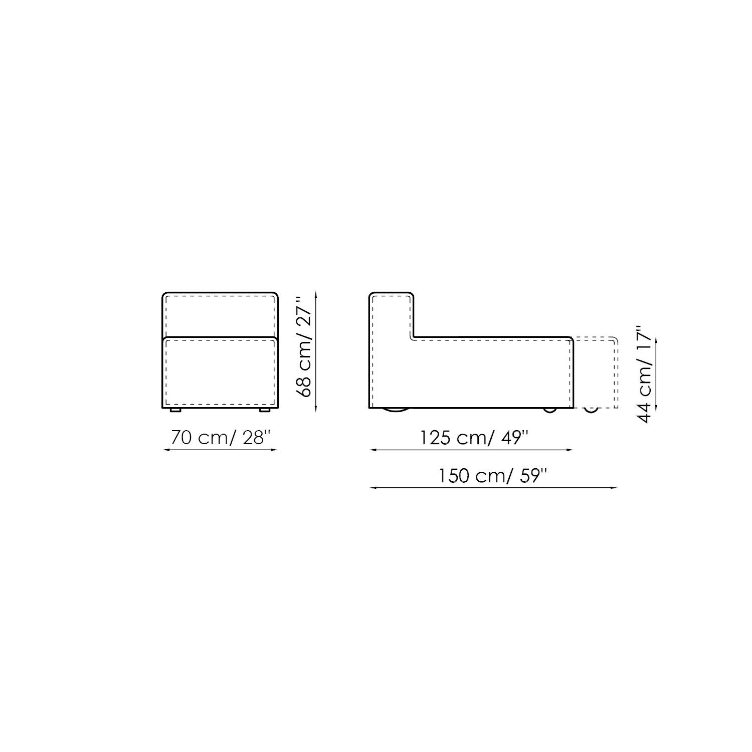 Модульный тканевый диван BONALDO арахис ARCH-00098902 - Вид №38