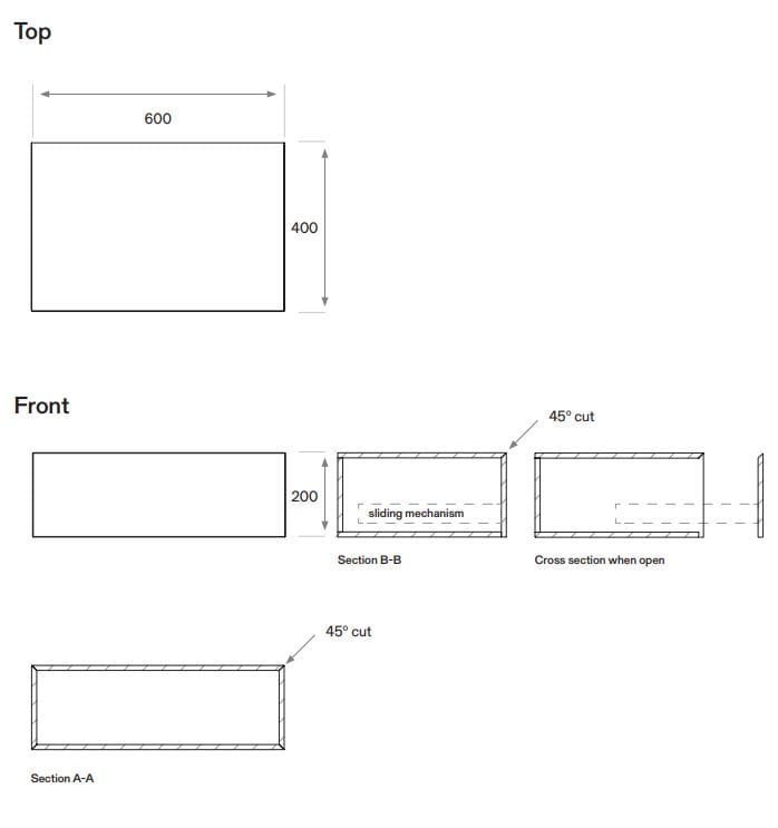 Подвесной шкаф для ванной комнаты с ящиками COCOON Piet Boon ARCH-00147311 - Вид №3