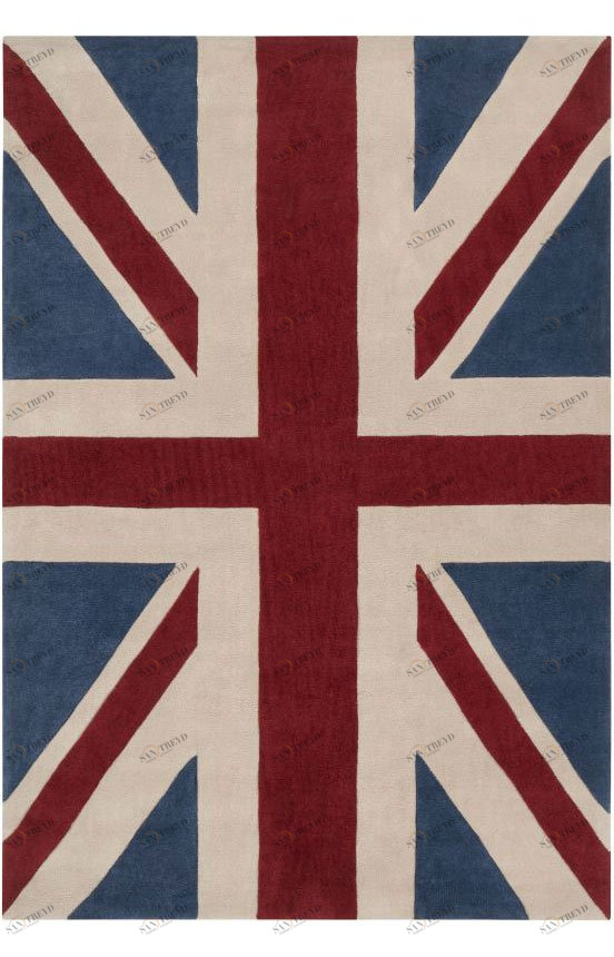 Ковер Union Jack classic 120х180 DOLLY CAPRETS ДИЗАЙНЕРСКИЕ, CALIFORNIA 015288 Красный;синий 