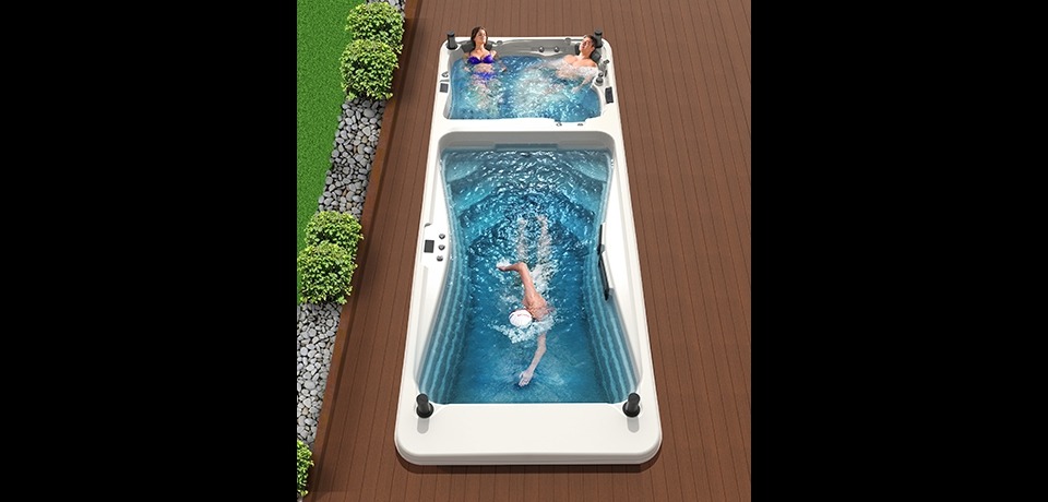 Спа бассейн с противотоком Wellis Rio Grande sun-id-296382 - Вид №4