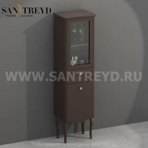 PS38SCL Напольный шкаф с левым открывание двери 177 см цвет Какао с молоком Globo Paestum Италия